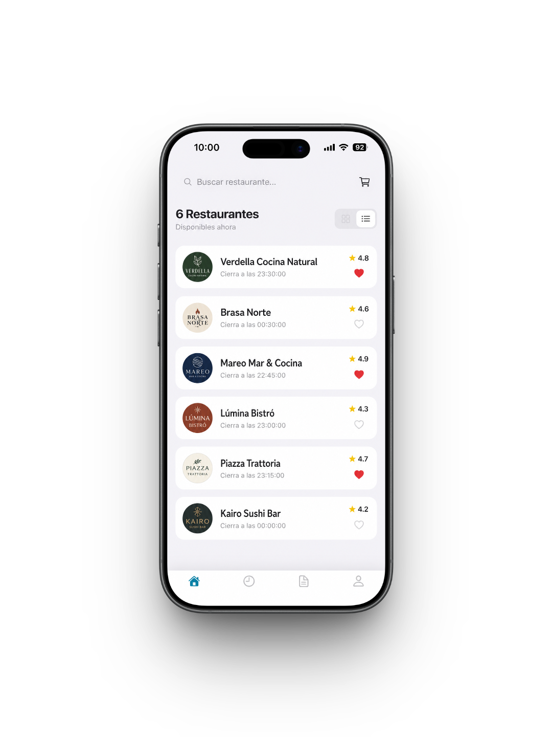 Enjoy app mockup